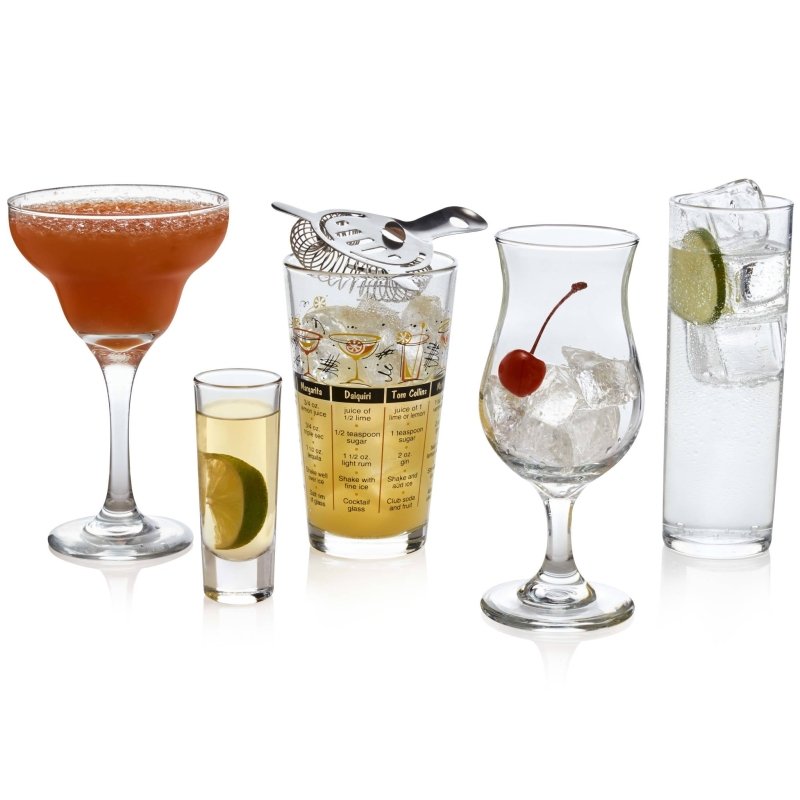 Libbey Mixologist 18 - Piece Bar in a Box Cocktail Set - FCHF CITY