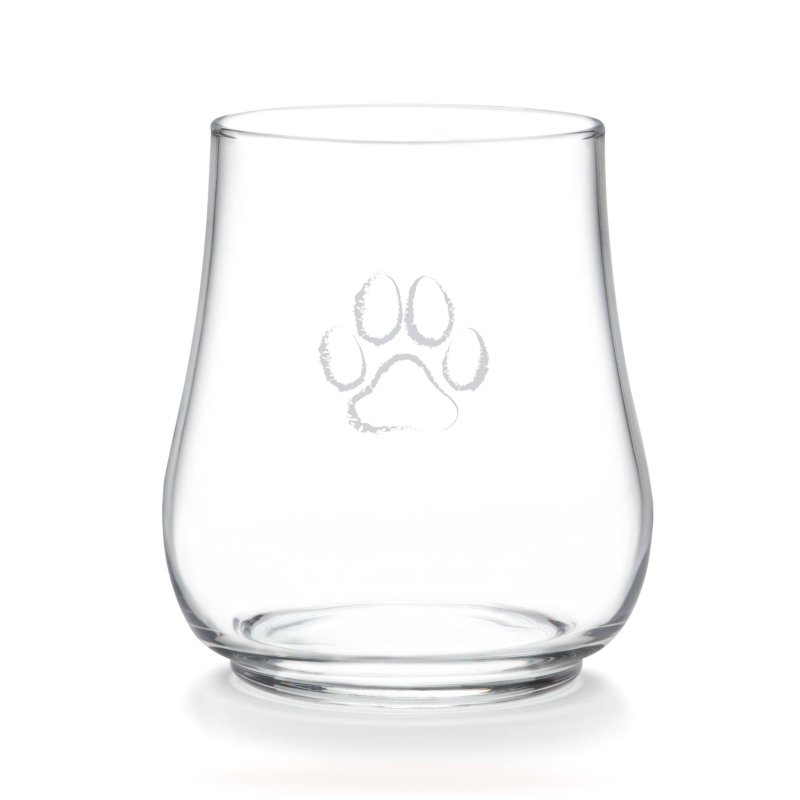 Libbey Modern Pets Posh Paw All - Purpose Glasses, 17 - ounce, Set of 4 - FCHF CITY