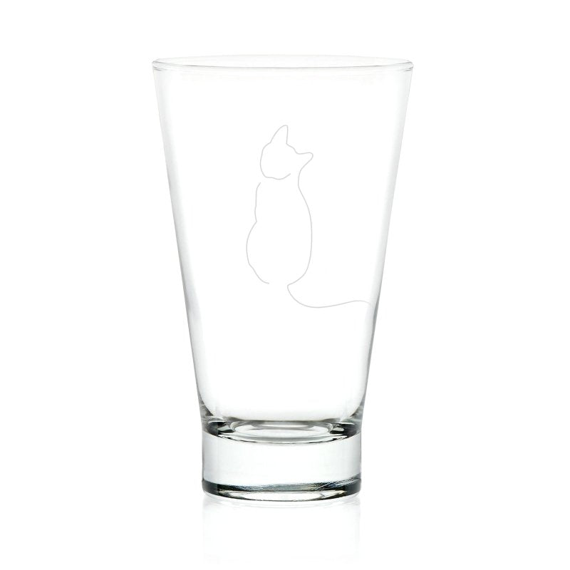 Libbey Modern Pets Simon Tumbler Drinking Glasses, 14 ounce, Set of 4 - FCHF CITY