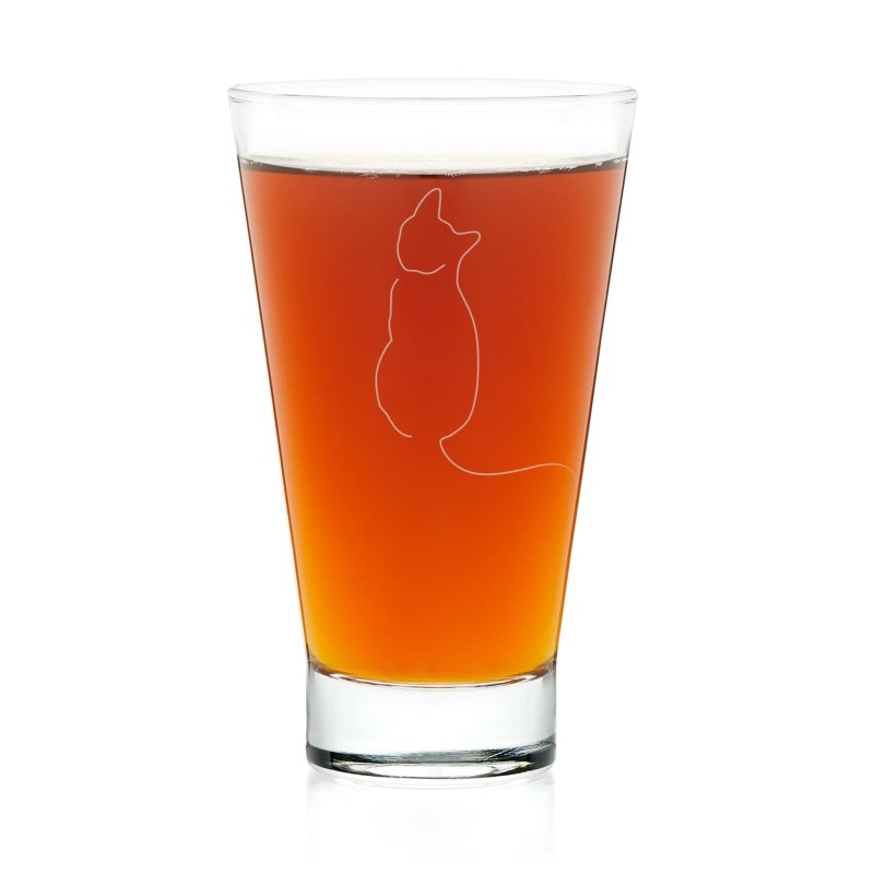 Libbey Modern Pets Simon Tumbler Drinking Glasses, 14 ounce, Set of 4 - FCHF CITY
