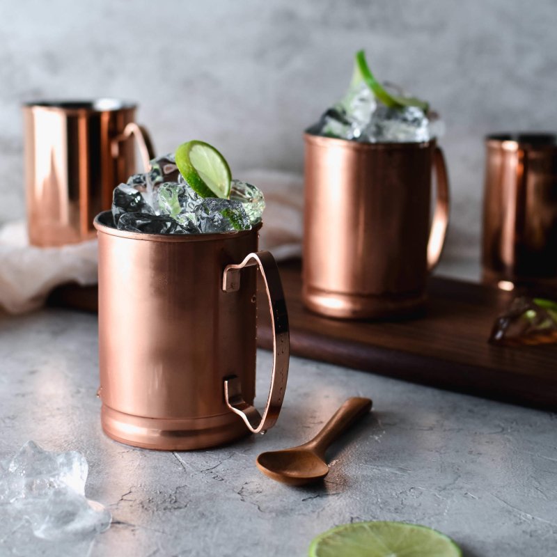 Libbey Moscow Mule Copper Mugs, 14 - ounce, Set of 4 - FCHF CITY