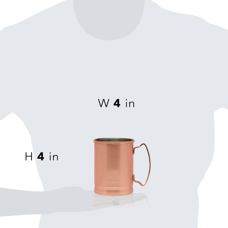 Libbey Moscow Mule Copper Mugs, 14 - ounce, Set of 4 - FCHF CITY