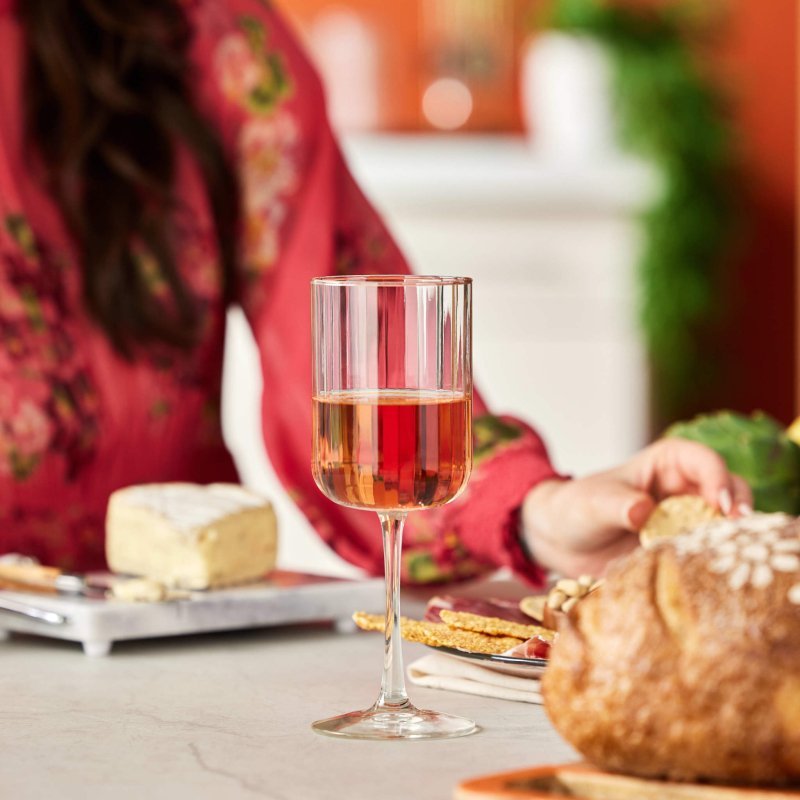 Libbey Paneled All Purpose Wine Glasses, 13.5 - ounce, Set of 4 - FCHF CITY