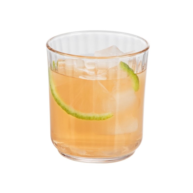Libbey Paneled Double Old Fashioned Rocks Glasses, 11.2 - ounce, Set of 6 - FCHF CITY