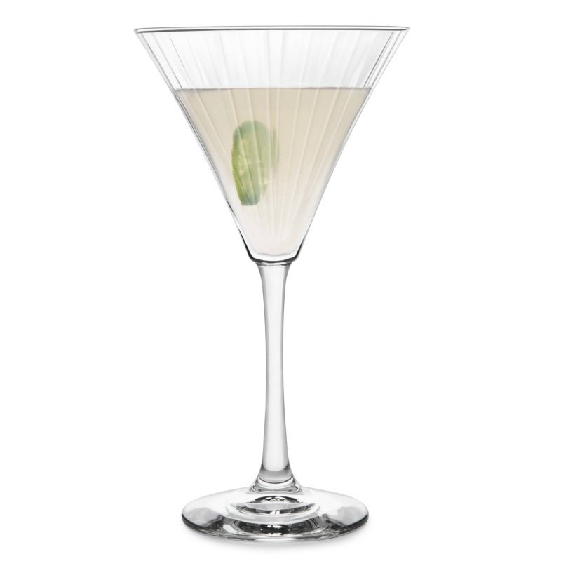 Libbey Paneled Martini Glasses, 9.5 - ounce, Set of 4 - FCHF CITY