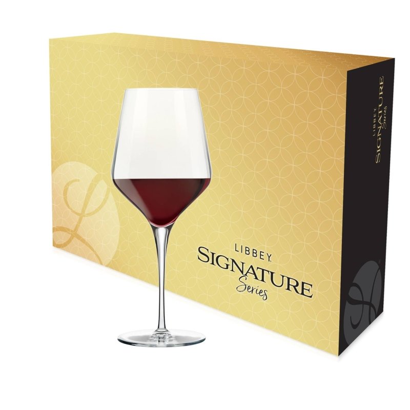 Libbey Signature Greenwich All - Purpose Wine Gift Set of 4, 16 - ounce - FCHF CITY