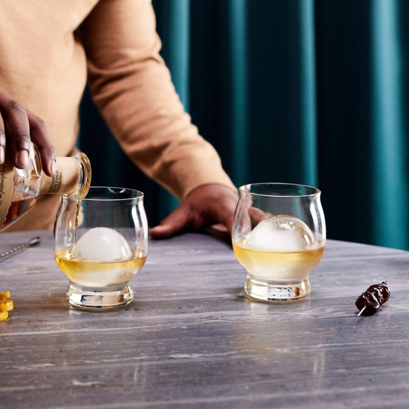 Libbey Signature Kentucky Bourbon Trail Whiskey Cocktail Glass, 13.5 - ounce, Set of 4 - FCHF CITY