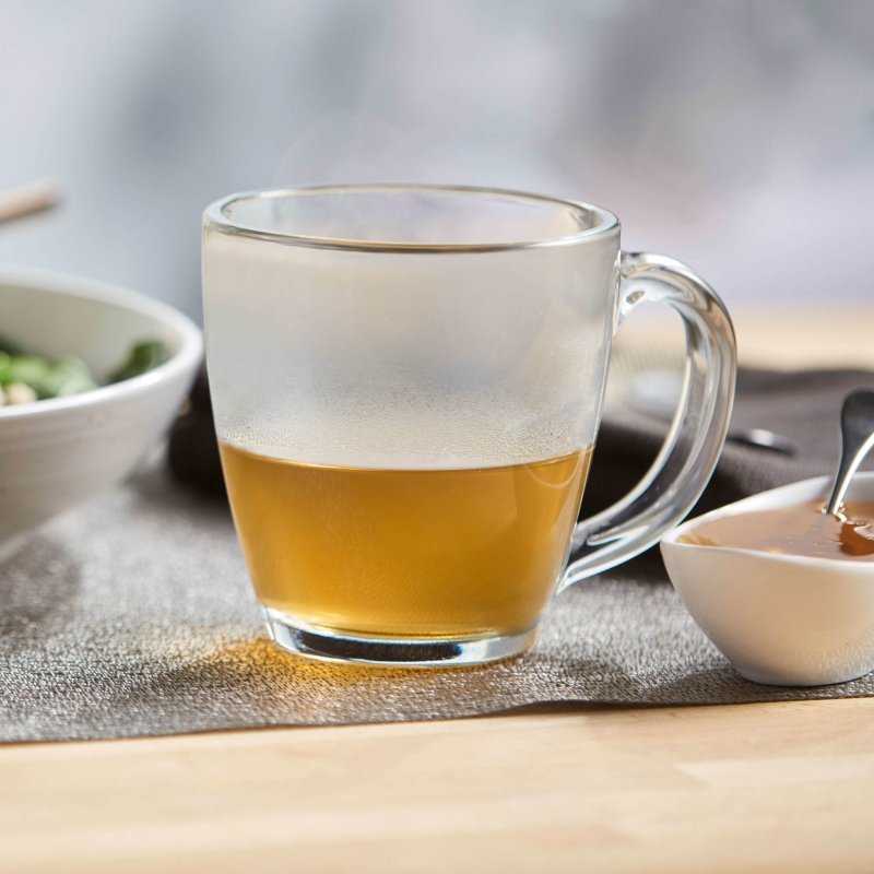 Libbey Tapered Glass Mugs, 15.5 - ounce, Set of 8 - FCHF CITY