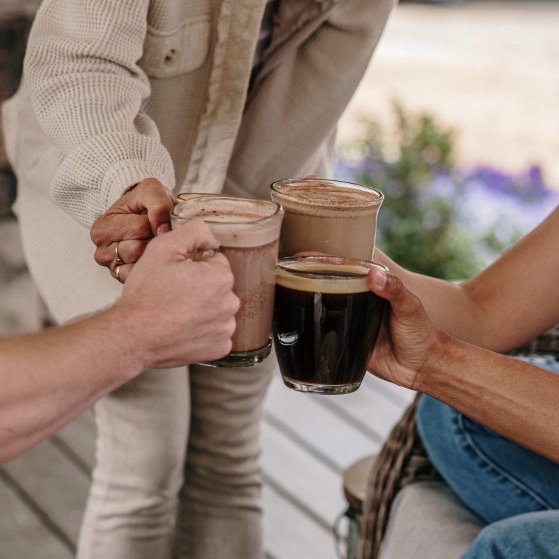 Libbey Tapered Glass Mugs, 15.5 - ounce, Set of 8 - FCHF CITY