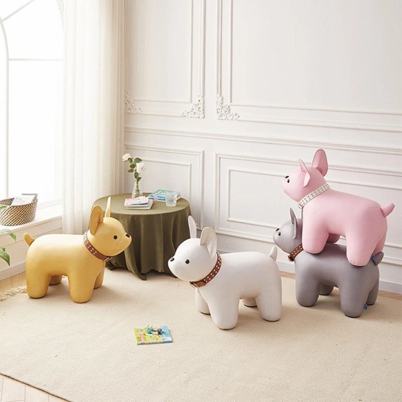 Lillo French Bulldog Stool - FCHF CITY