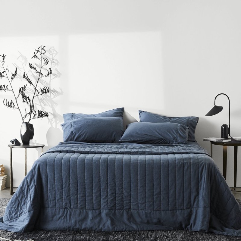 Linen+ Quilted Coverlet - FCHF CITY