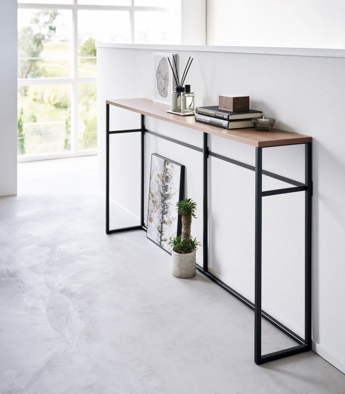Long Console Table - Two Styles - Steel - FCHF CITY