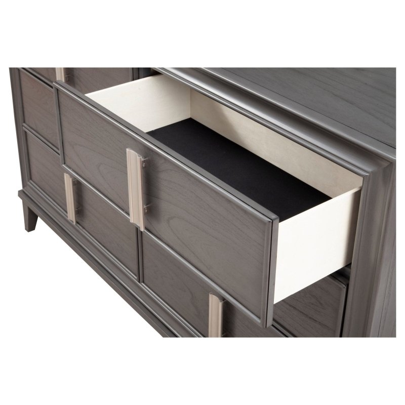 Lorraine Dresser, Dark Grey - FCHF CITY
