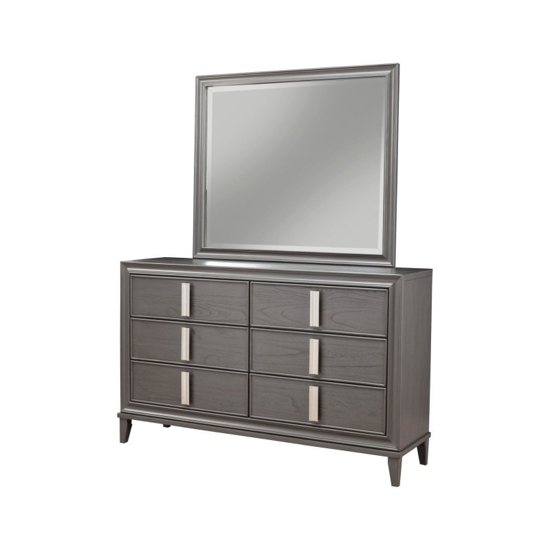 Lorraine Mirror, Dark Grey - FCHF CITY