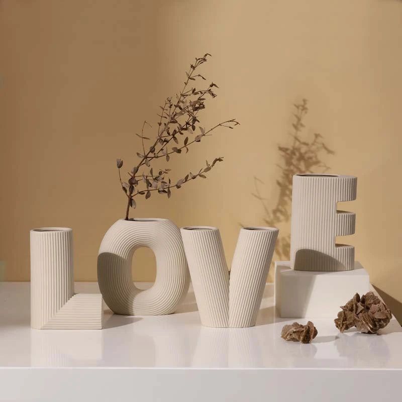 Love Letters Flower Vase - FCHF CITY