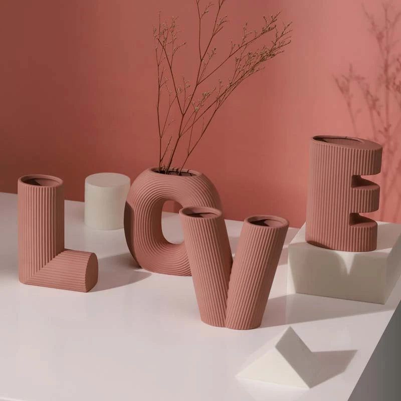 Love Letters Flower Vase - FCHF CITY
