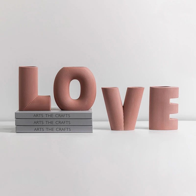 Love Letters Flower Vase - FCHF CITY