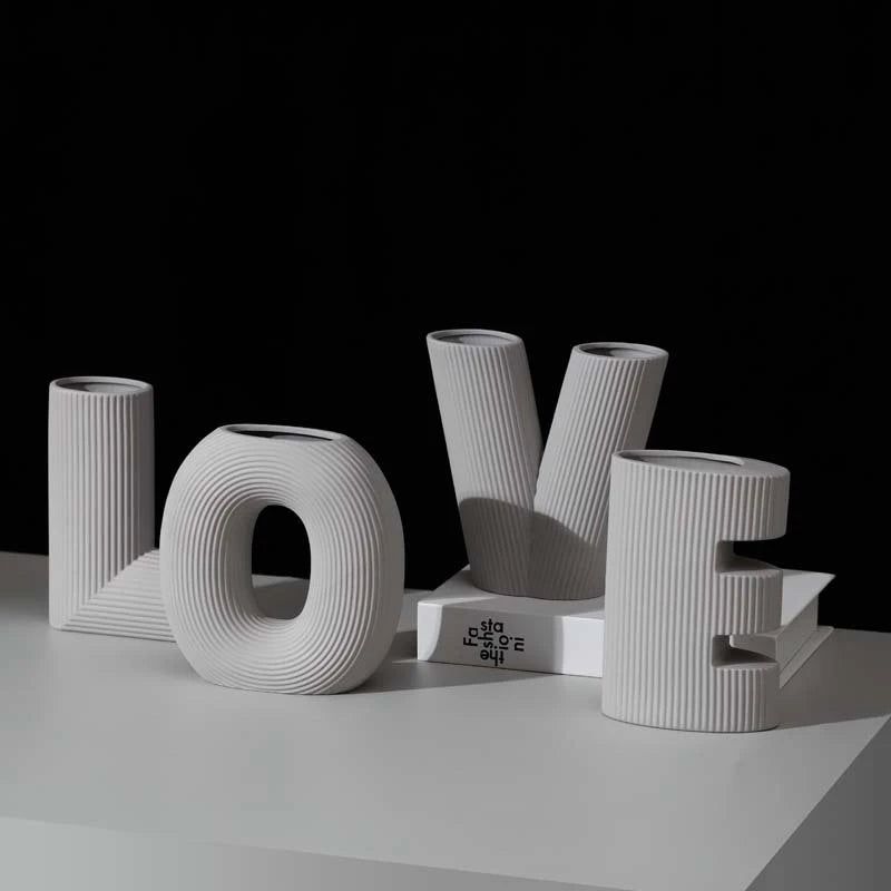 Love Letters Flower Vase - FCHF CITY