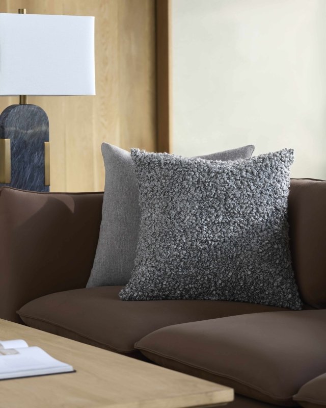 Lyall Gray Throw Pillow - FCHF CITY