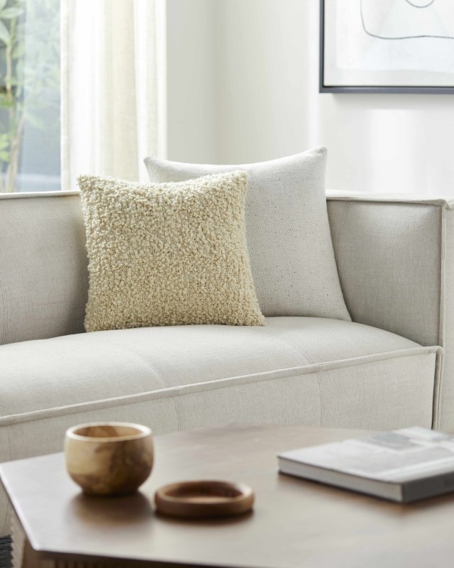 Lyall Ivory Throw Pillow - FCHF CITY