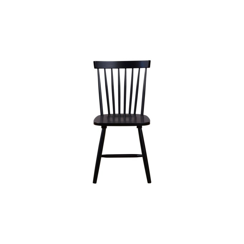 Lyra Set of 2 Windsor Chairs, Black - FCHF CITY