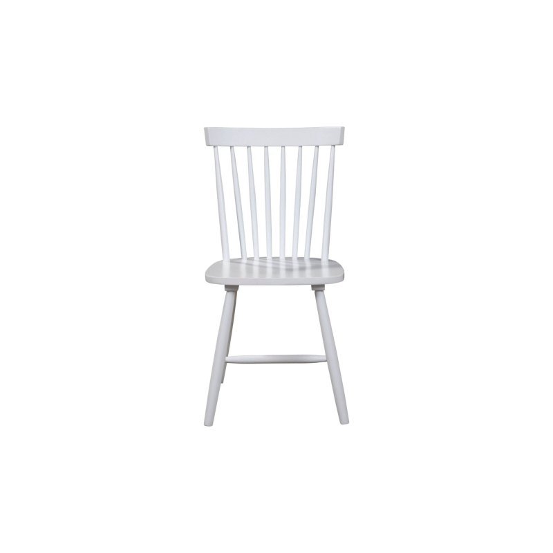 Lyra Set of 2 Windsor Chairs, White - FCHF CITY