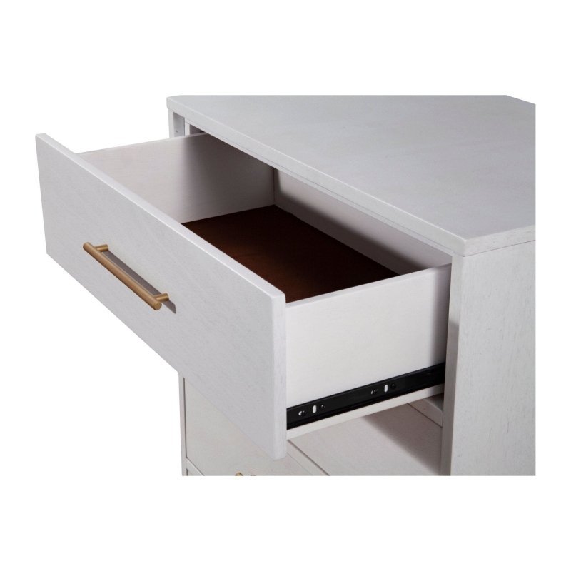 Madelyn Three Drawer Small Chest, White - FCHF CITY