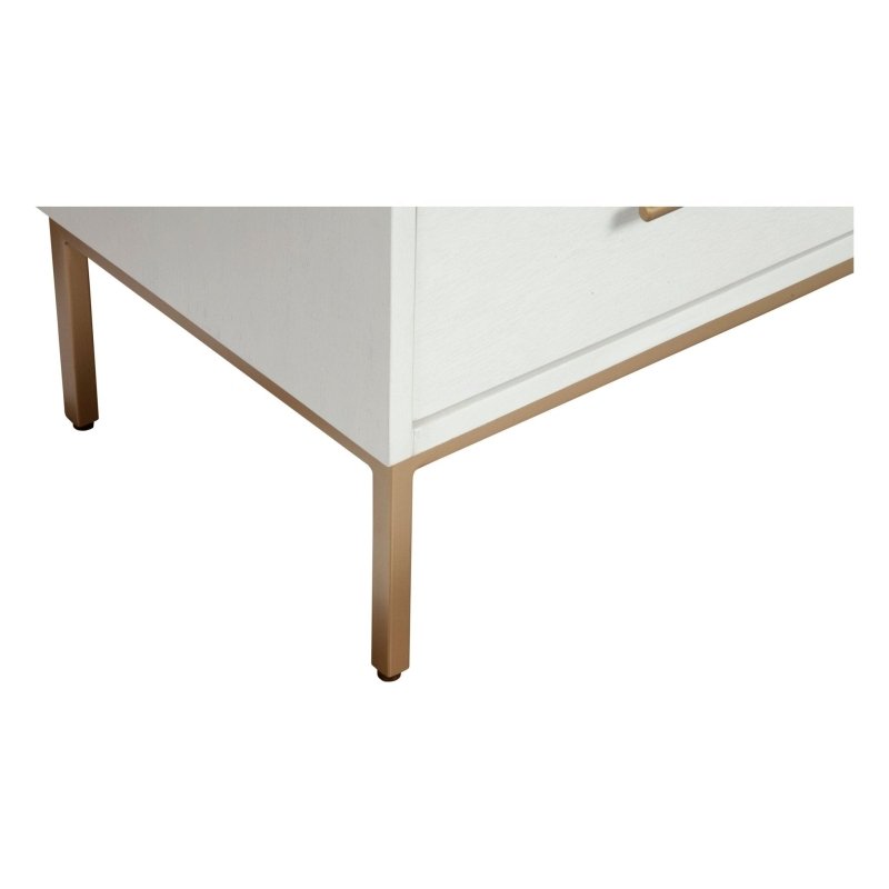 Madelyn Two Drawer Nightstand, White - FCHF CITY
