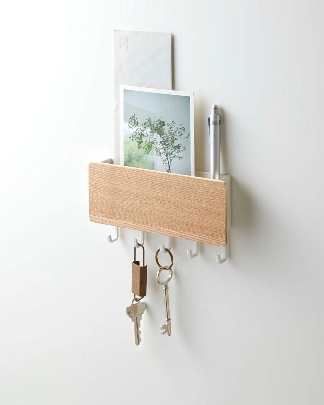 Magnetic Key Rack - Steel + Wood - FCHF CITY