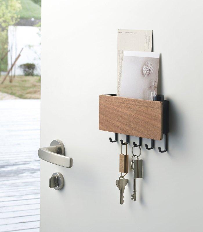 Magnetic Key Rack - Steel + Wood - FCHF CITY