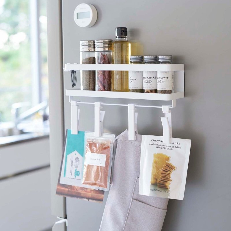 Magnetic Organizer with Clips - Steel - FCHF CITY