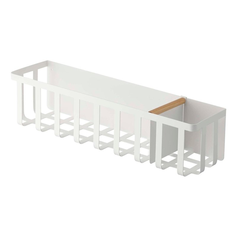 Magnetic Storage Basket - Steel + Wood - FCHF CITY