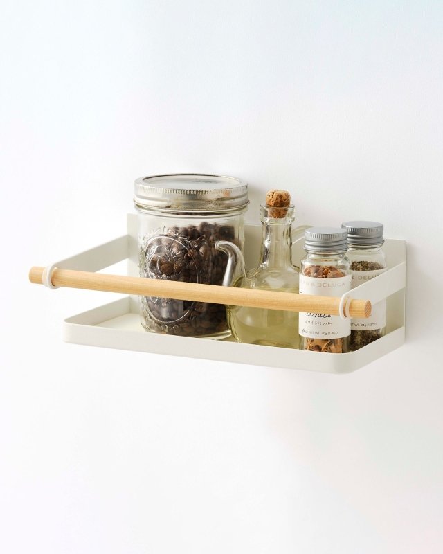 Magnetic Storage Caddy - Steel + Wood - FCHF CITY