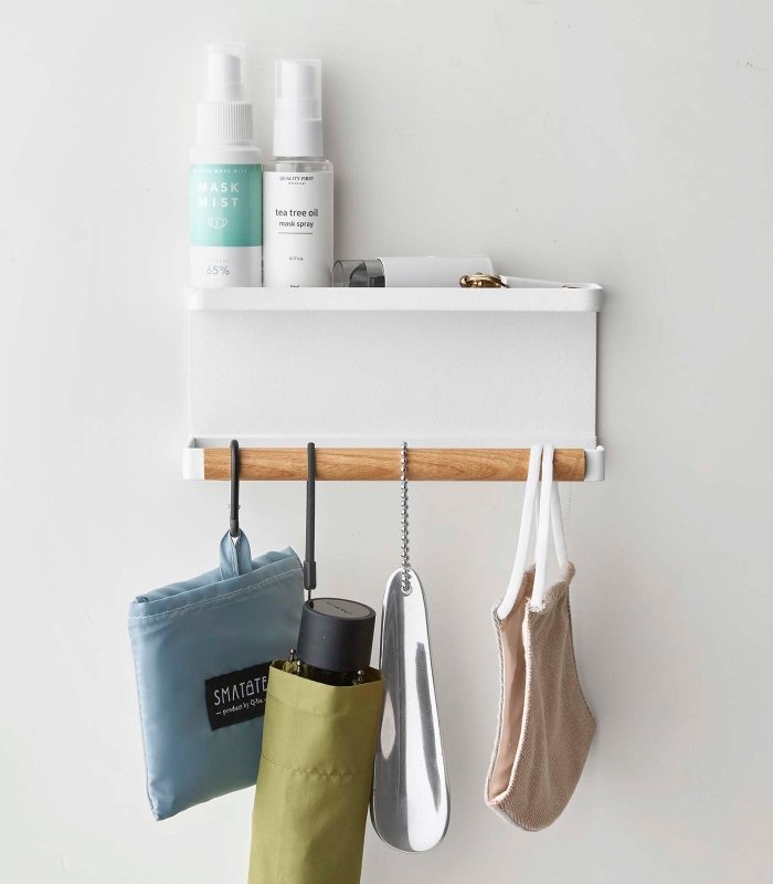 Magnetic Umbrella Holder - Steel + Wood - FCHF CITY