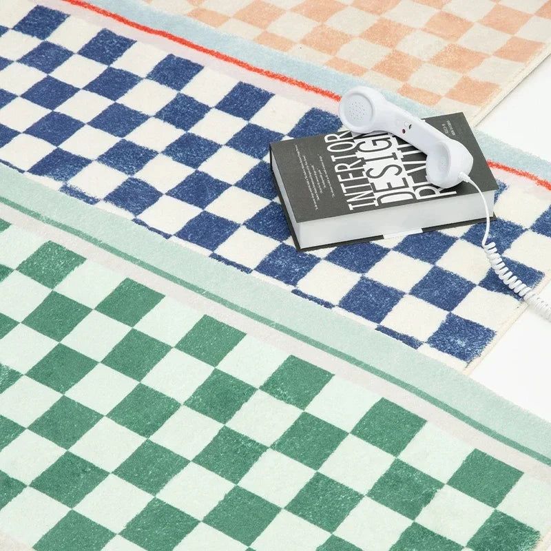 Malem Checkered Rug - FCHF CITY