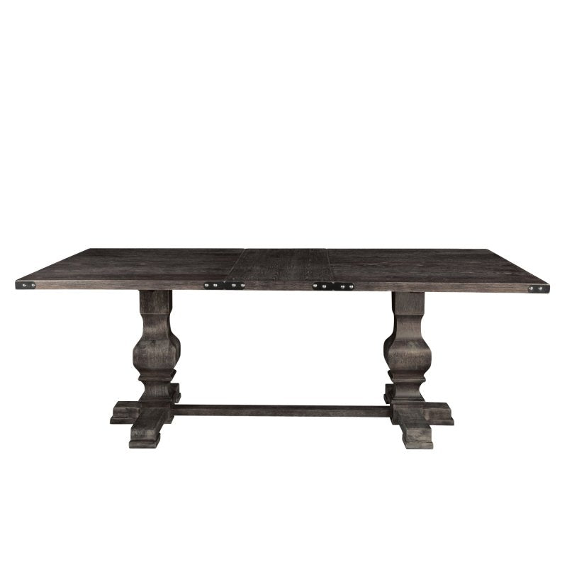 Manchester Dining Table, Charcoal - FCHF CITY