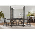 Manchester Dining Table, Charcoal - FCHF CITY