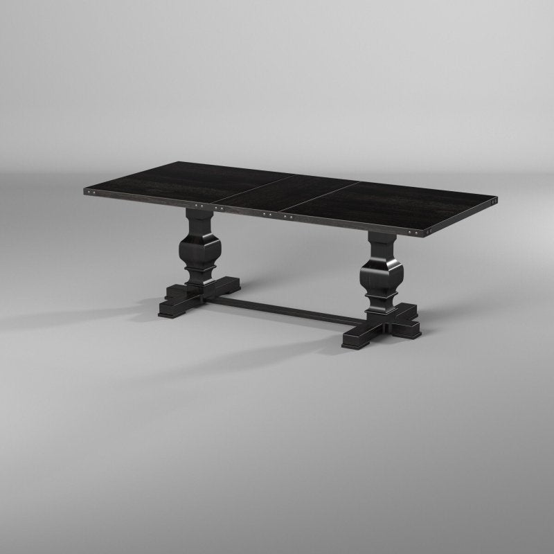Manchester Dining Table, Vintage Black - FCHF CITY