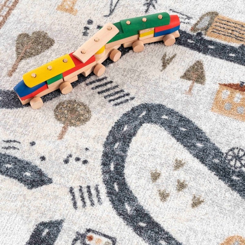 Mave Roads Washable Rug for Kids - FCHF CITY