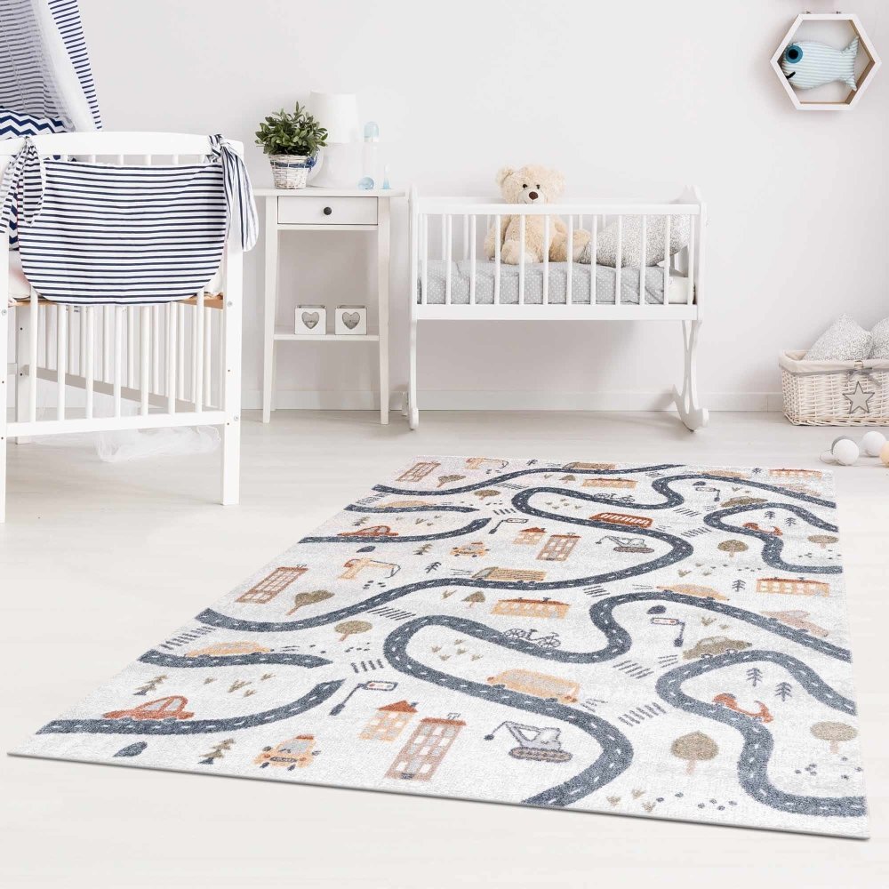Mave Roads Washable Rug for Kids - FCHF CITY