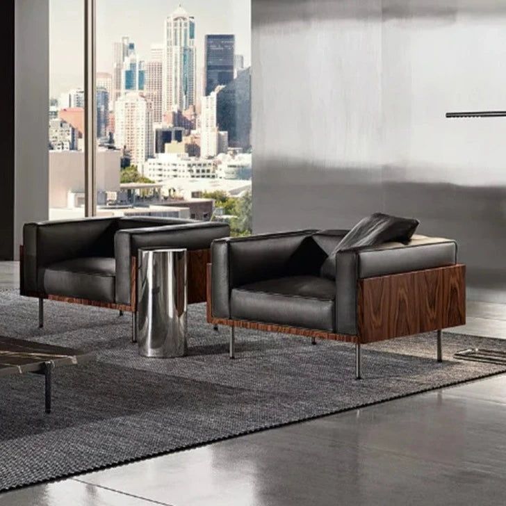 Maya Leather Sofa - FCHF CITY