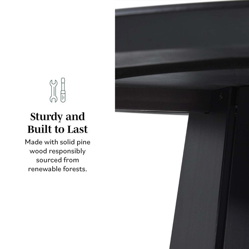 Melrose Wood Pedestal Dining Table - FCHF CITY