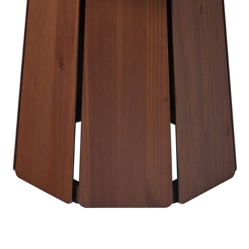 Melrose Wood Pedestal Dining Table - FCHF CITY