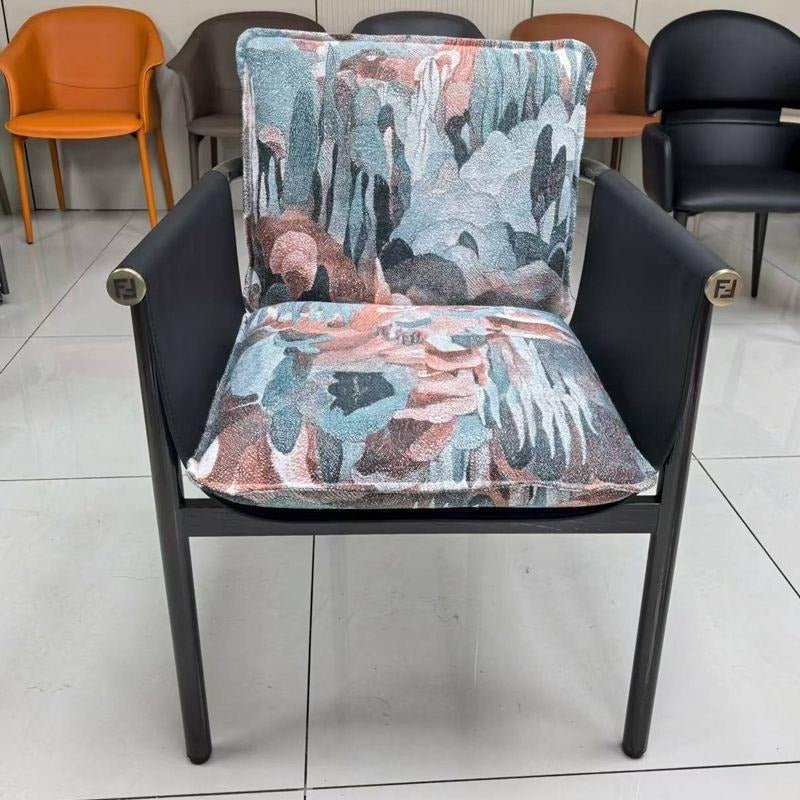 Modern Italian Minimalist Arm Dining Chair - FCHF CITY