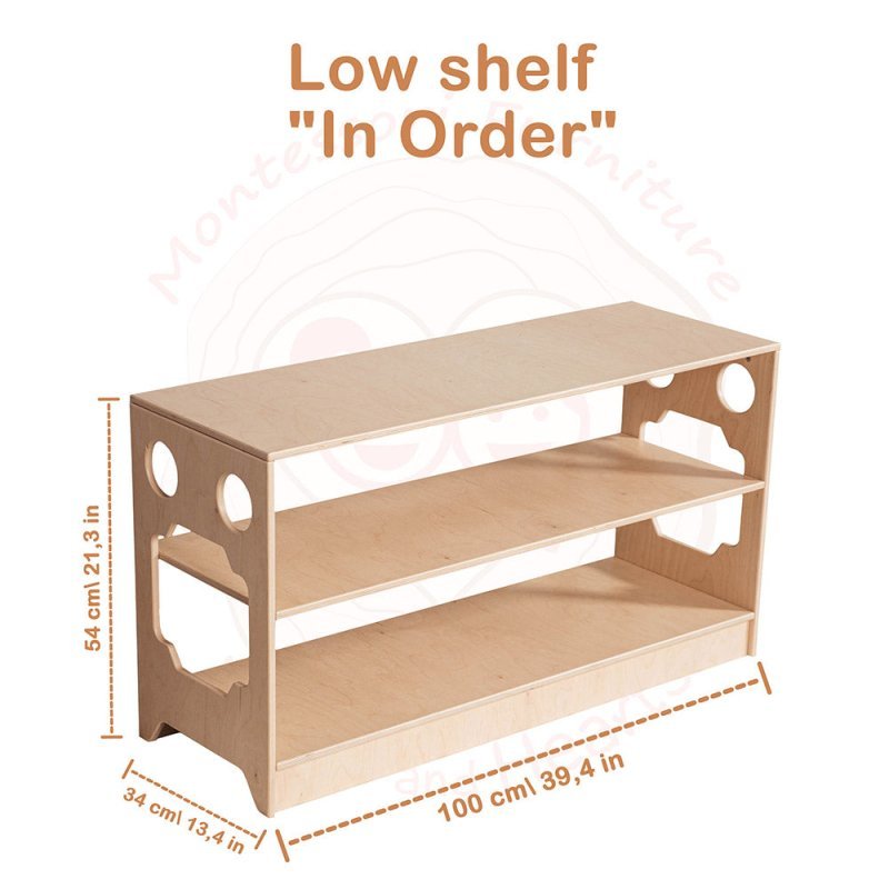Montessori Toy Shelf - FCHF CITY