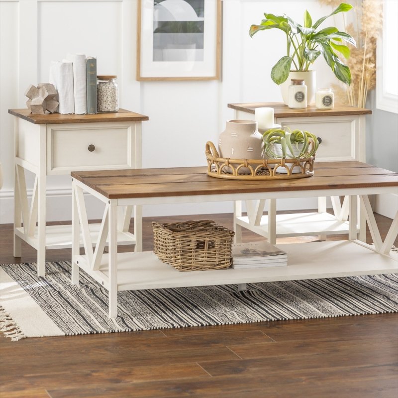 Montgomery 3 - Piece Wood Living Room Set - FCHF CITY
