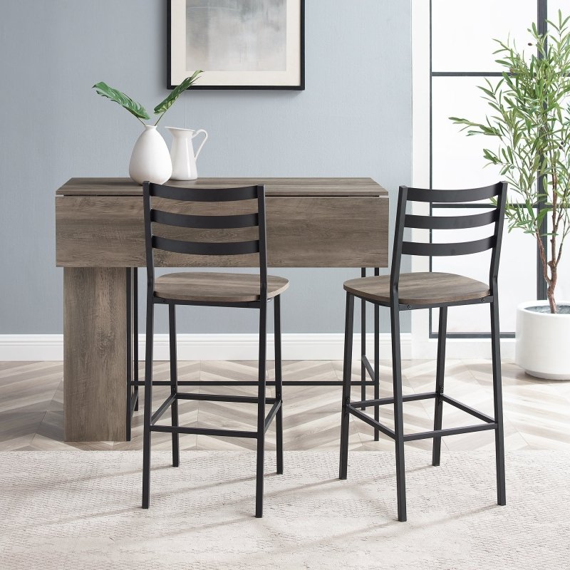 Mora 3 - Piece Drop Leaf Counter Table Set - FCHF CITY