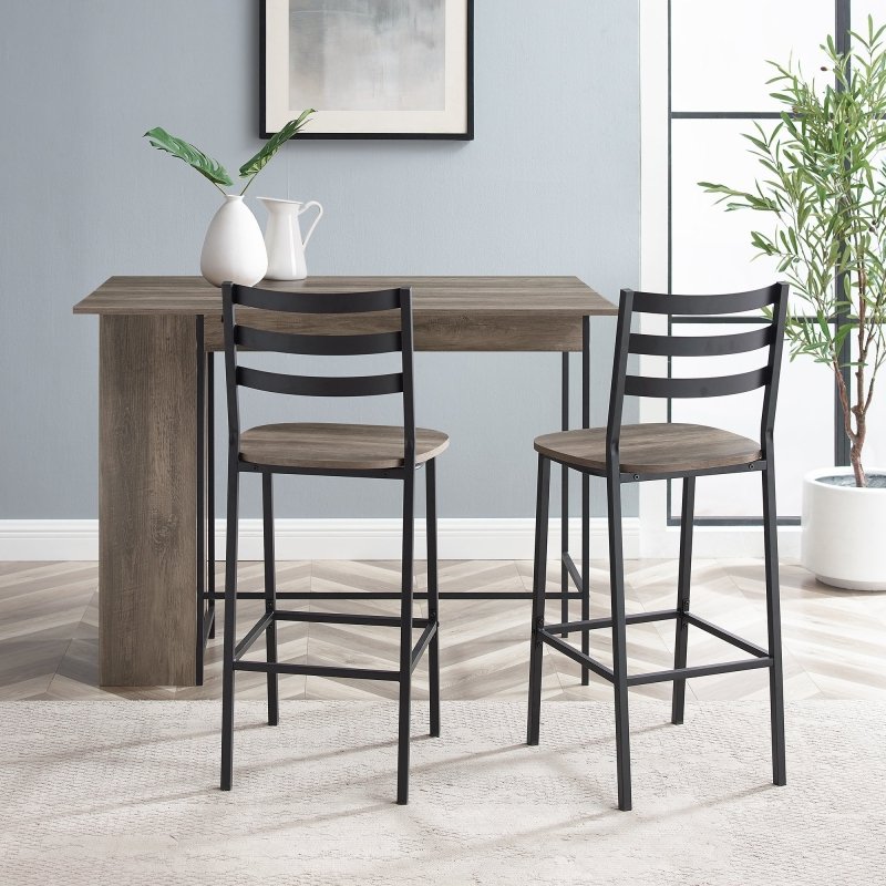 Mora 3 - Piece Drop Leaf Counter Table Set - FCHF CITY