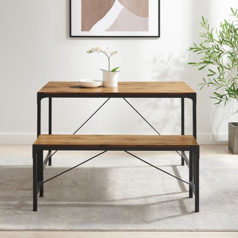 Morgan Iron Dining Bench - FCHF CITY