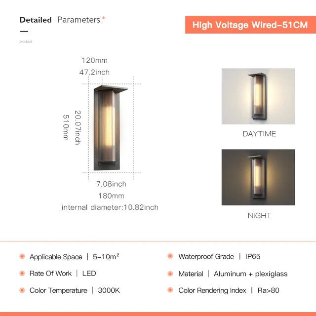 Morros Outdoor Wall Light - FCHF CITY